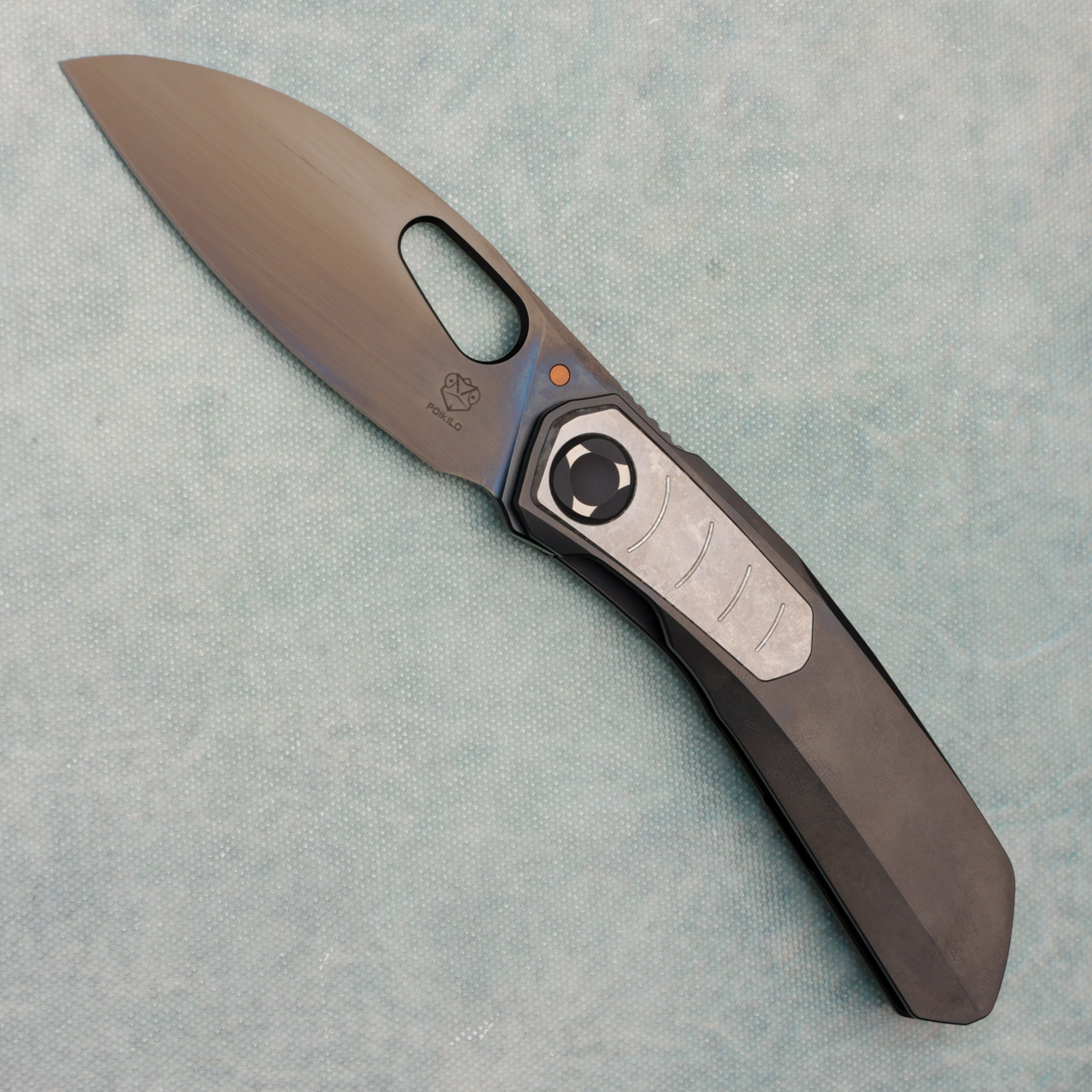 Poikilo Blade Vulpex Crab Standard 3 Frame Lock DLC Titanium
