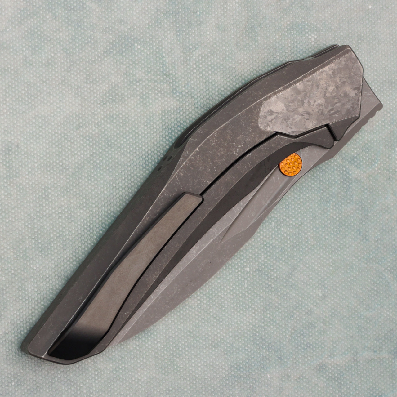 Poikilo Blade VK-Oden Standard 2 Frame Lock Dark Titanium Handle w