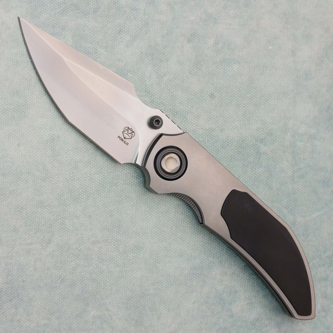 Poikilo Blade Christensen Knifeworks Casque Liner Lock Titanium