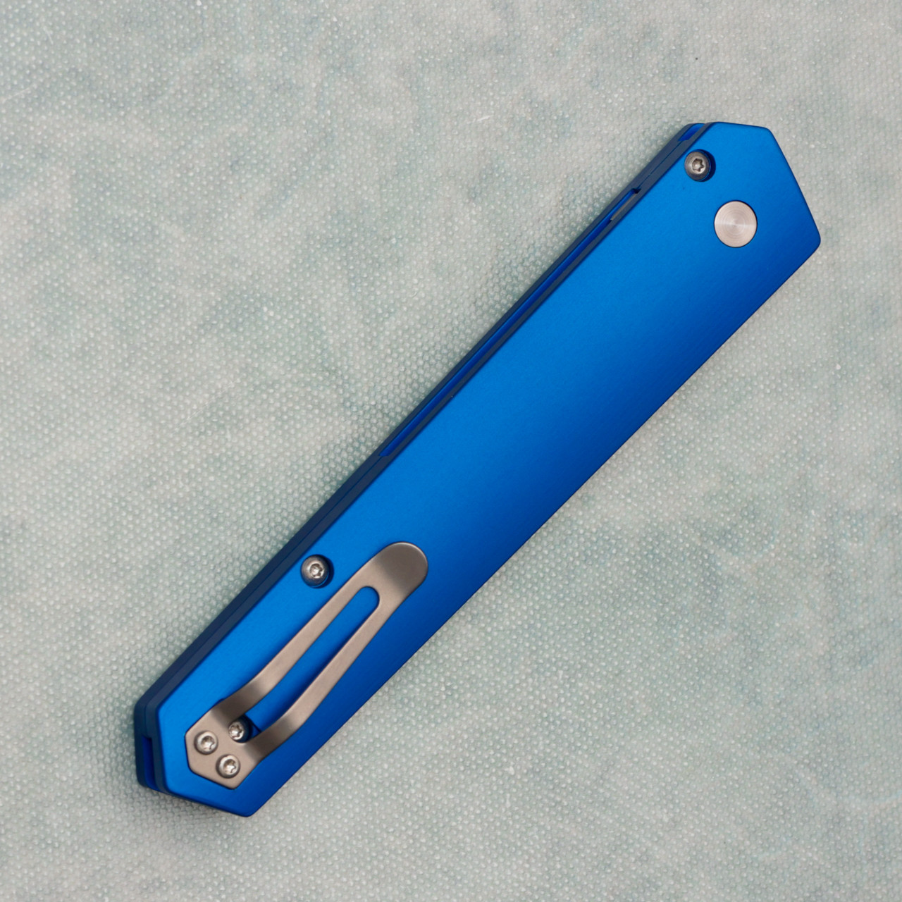 Boker Plus Burnley Kwaiken Auto Blue Handle Stonewash Blade