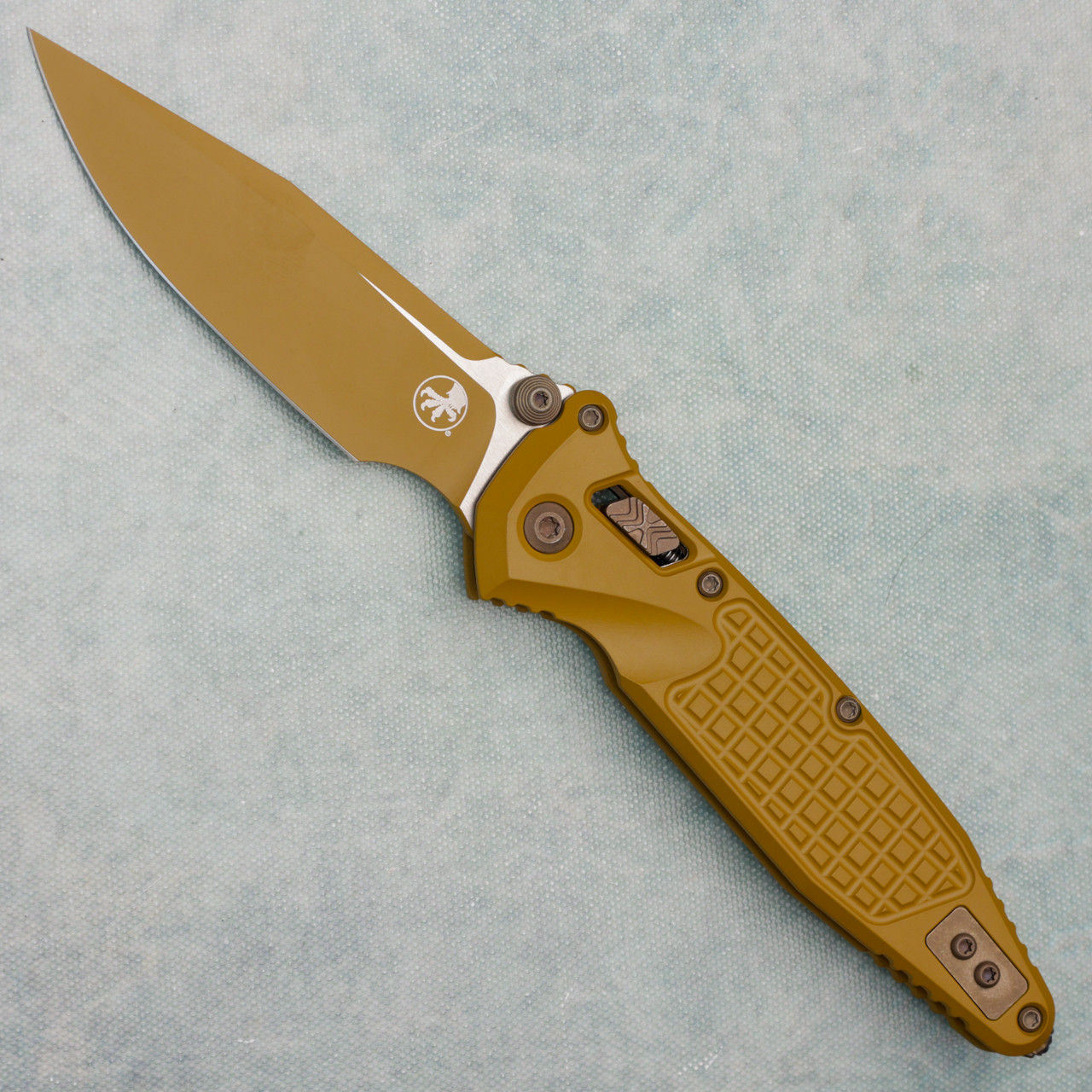 Microtech Socom Ram-Lok Frag Cerakote RAL-8000 Aluminum Handle