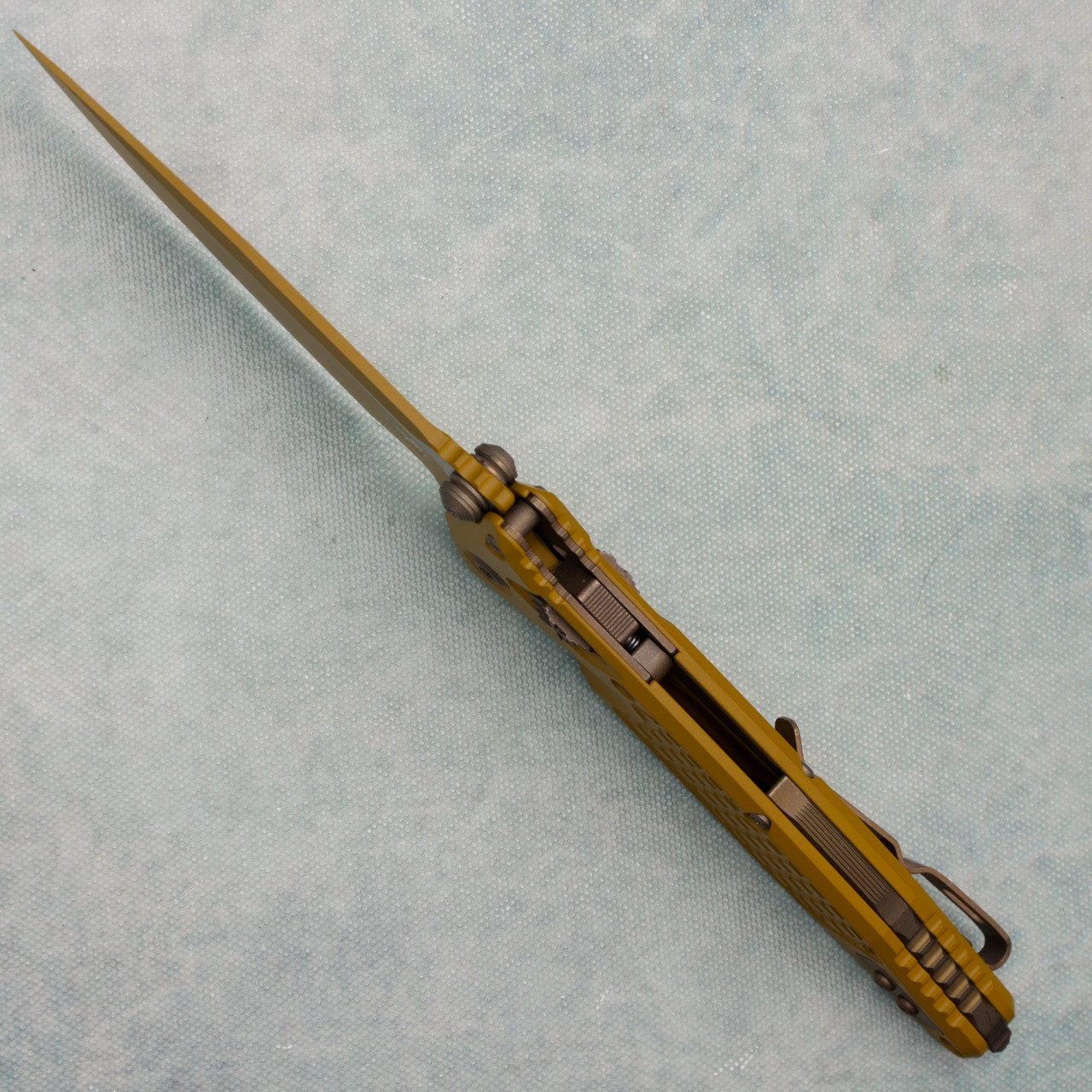 Microtech Socom Ram-Lok Frag Cerakote RAL-8000 Aluminum Handle
