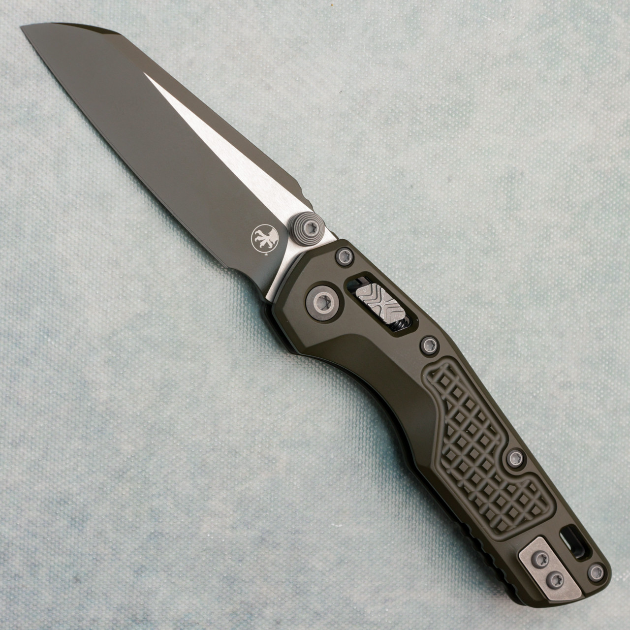 Microtech MSI Mini RAM-LOK Frag Cerakote Magpul OD Green Standard