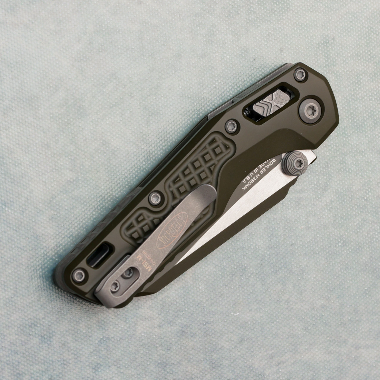 Microtech MSI Mini RAM-LOK Frag Cerakote Magpul OD Green Standard