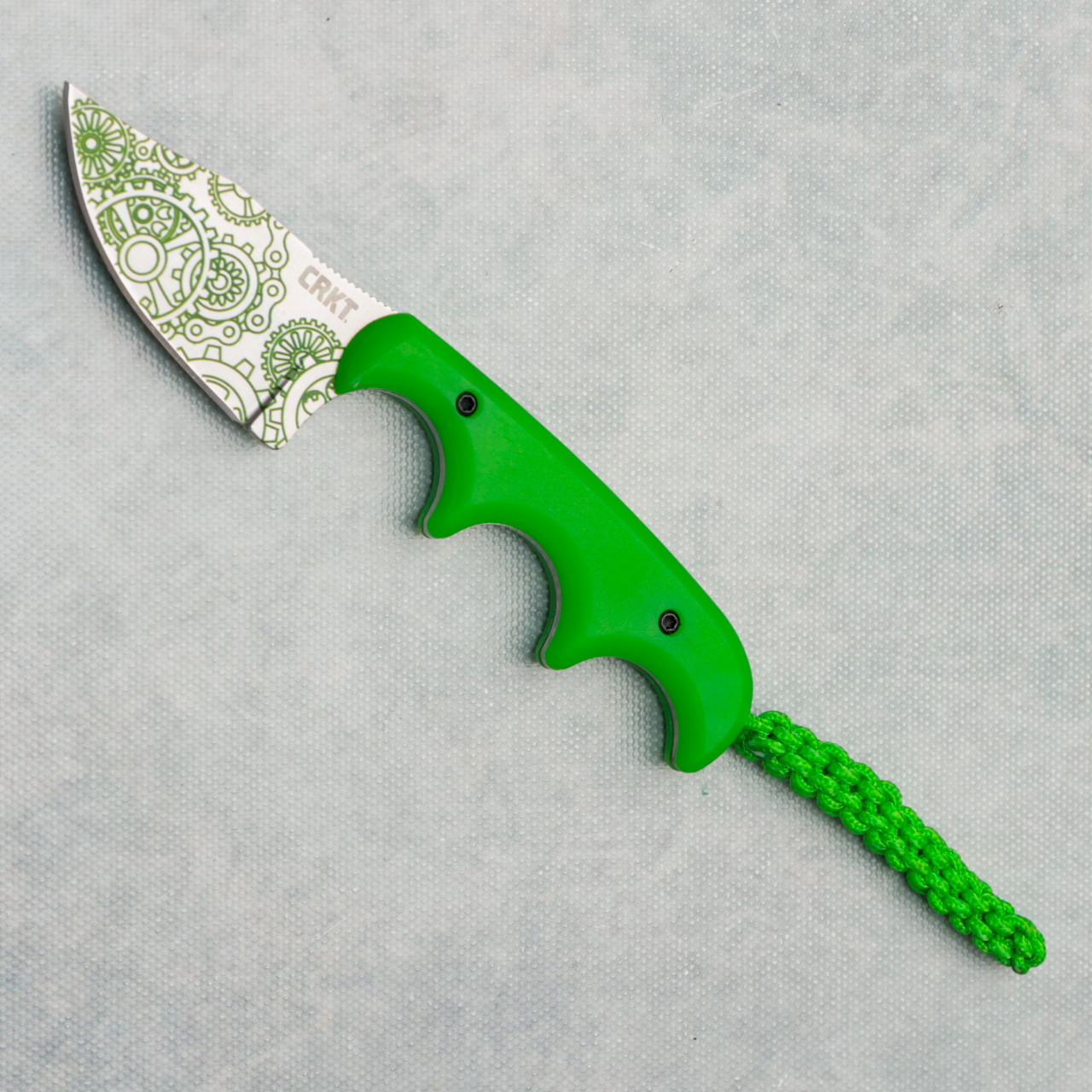 Columbia River Knife And Tool Minimalist Neck Knife Green Polymer