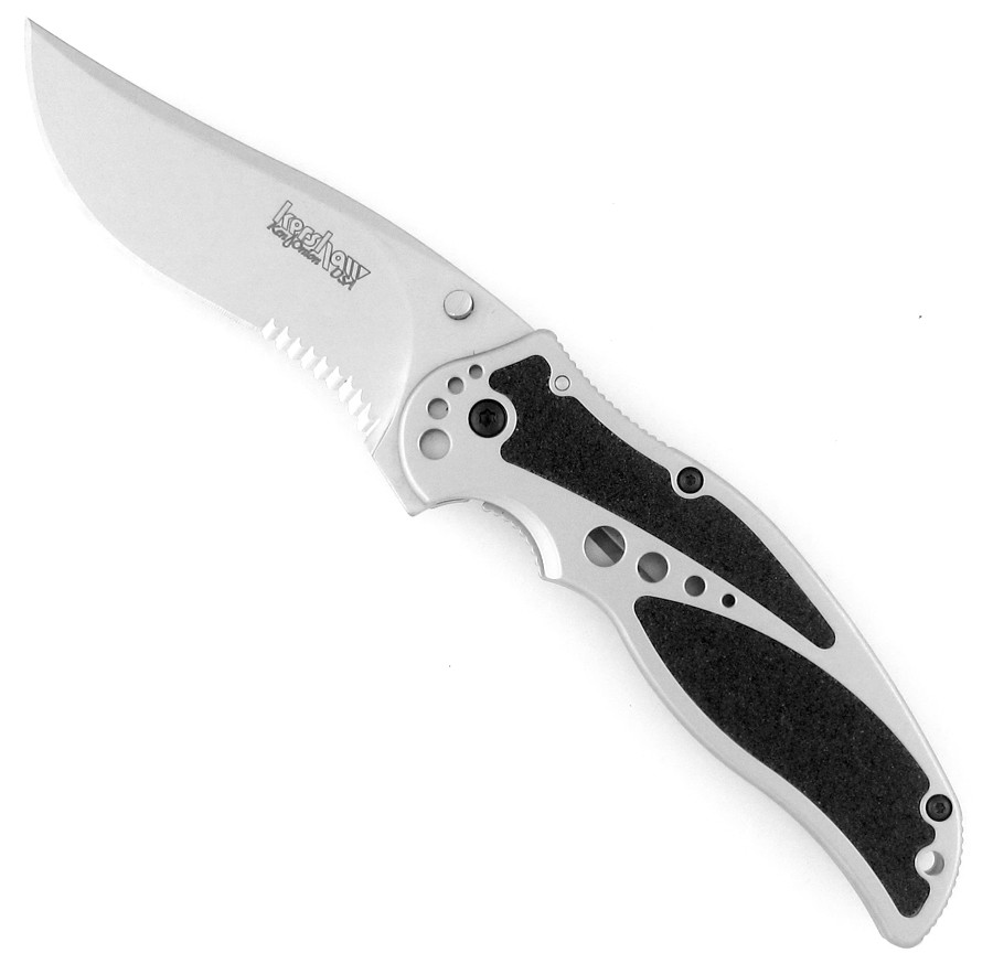 Kershaw Storm II Frame Lock Partially Serrated 1475ST | American