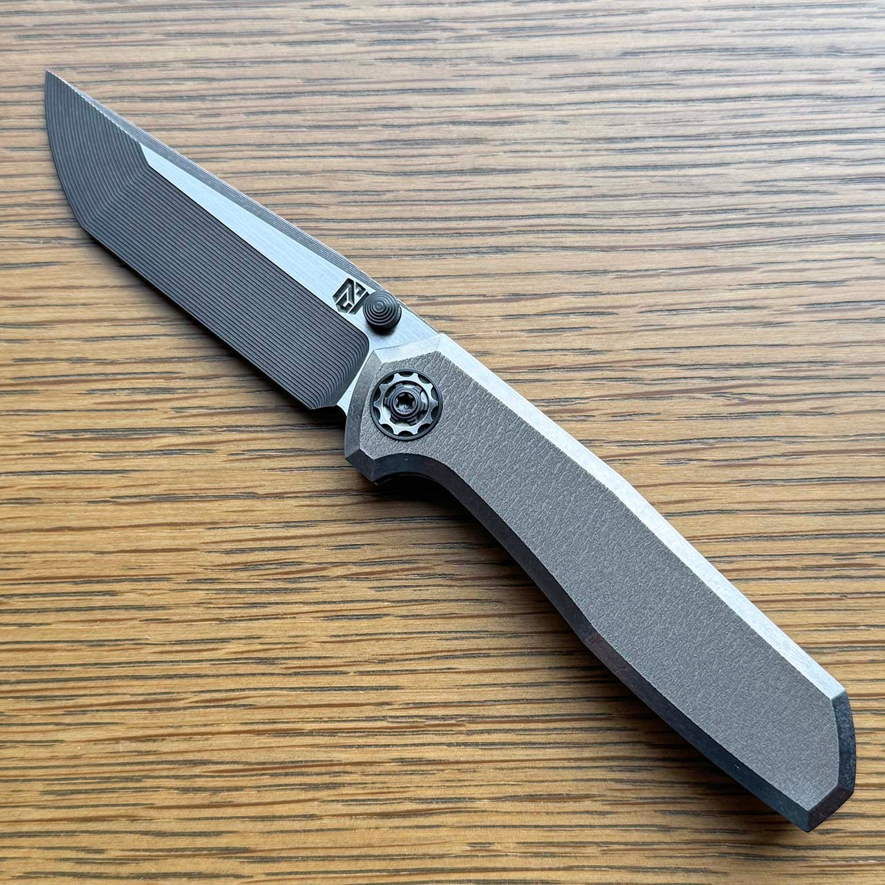 NCC Knives Ragnarok V6 Frame Lock Large Chamfer Forge Flats