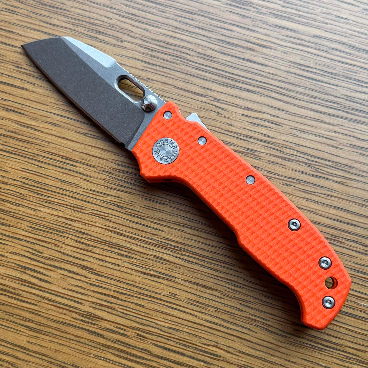 【mcmxcvさま専用】赤80本　橙20本 Demko MG AD20 Compact Batwing Shark Lock Orange G-10 Handle