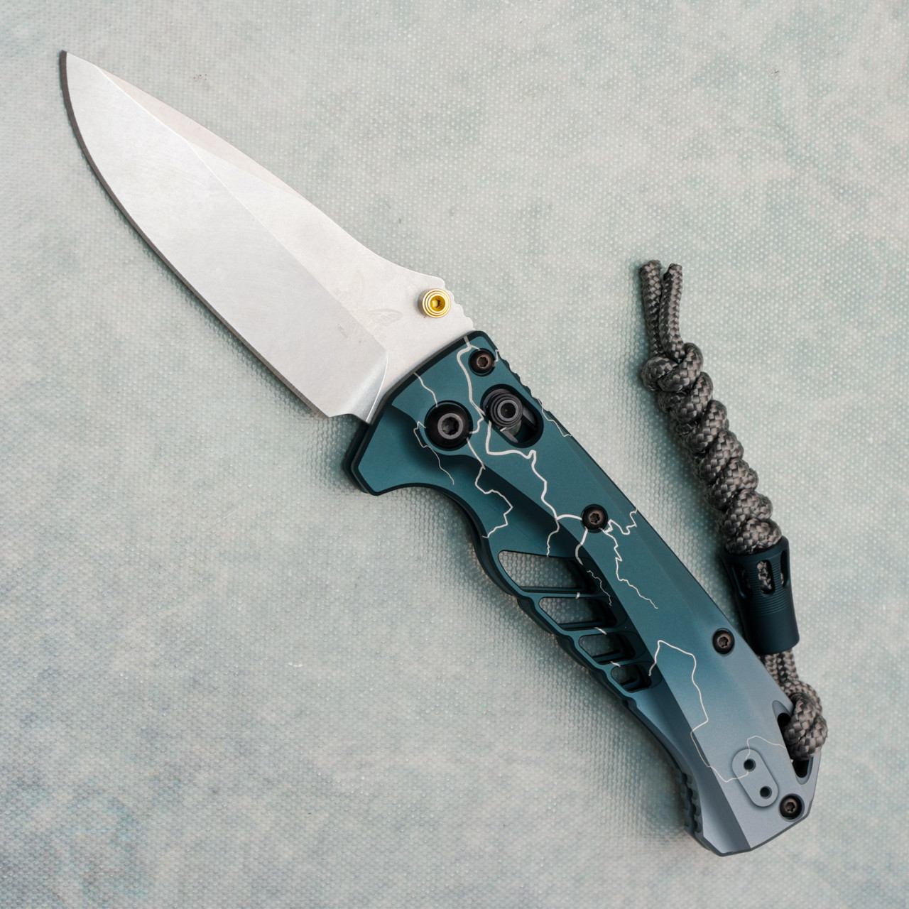 Benchmade Water Mini Adira Axis Lock Abel Dark Waters Aluminum