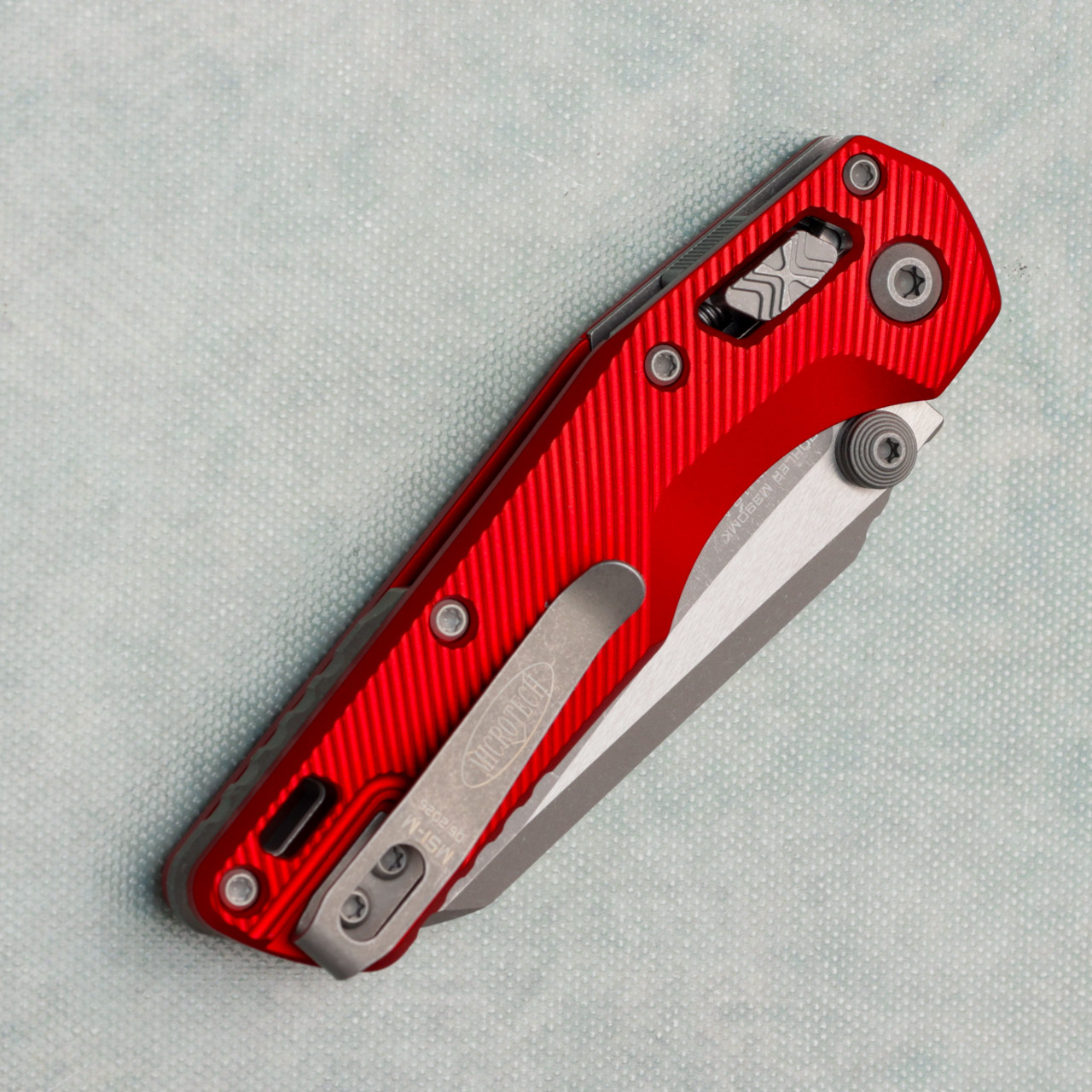 り*け様 レア物完売品 TOOT シームレスカップnano サイズM レッド Microtech MSI Mini RAM-LOK Fluted Red Aluminum Handle Apocalyptic