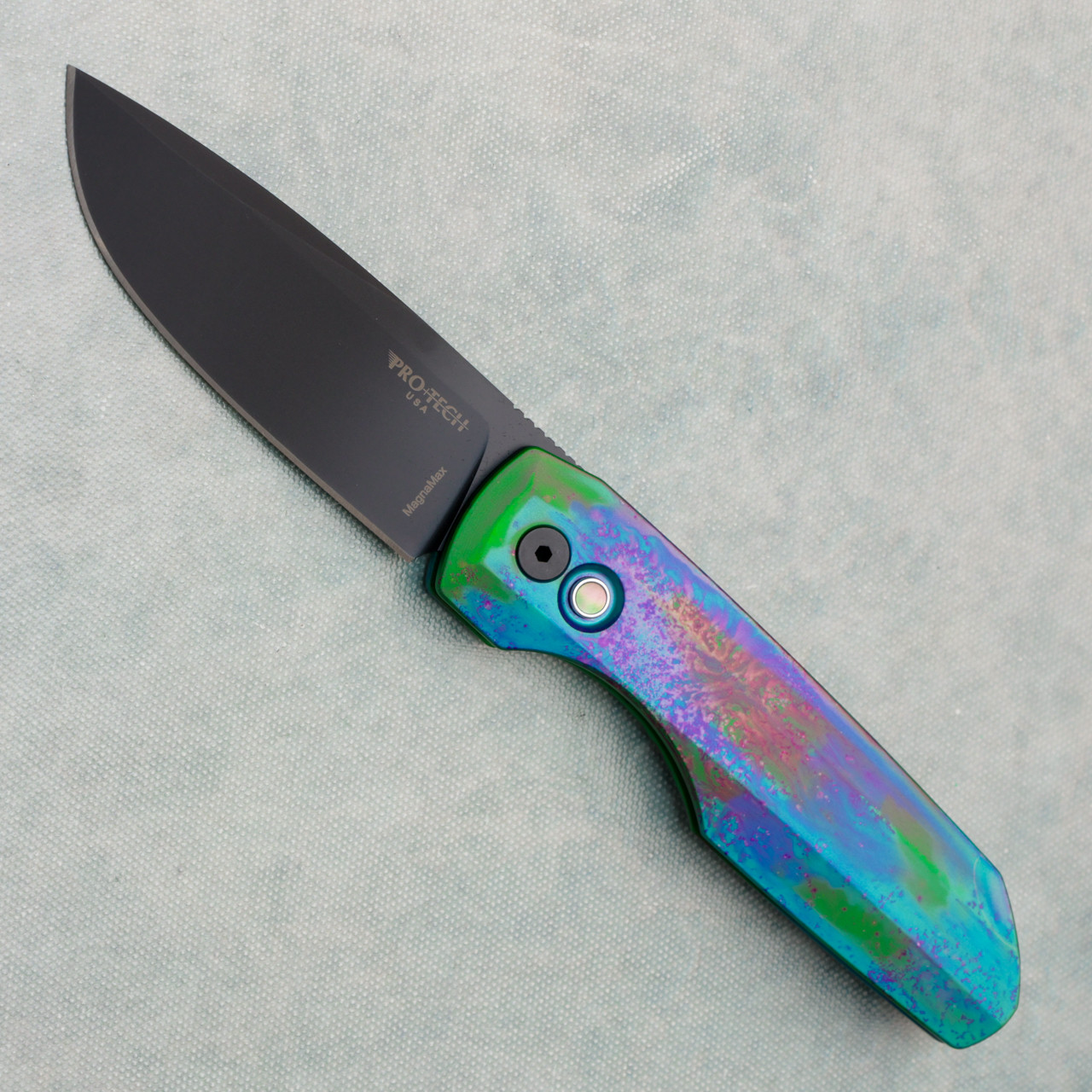 Pro-Tech Vero Synapse 2 Northern Lights Anodized Handles DLC