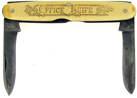 Miller Bros Antique Office Pen Knife 2 American Edge Knives