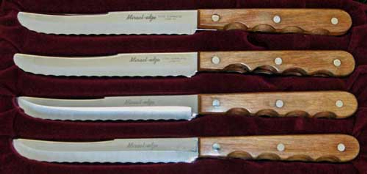 Miracle Blade III - 4 Basic Steak Knives 