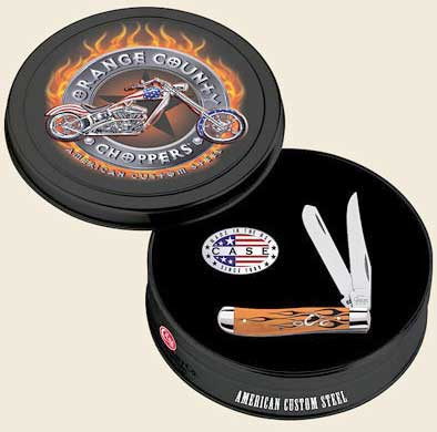 Case Orange County Chopper Mini Trapper 06900 | American Edge Knives