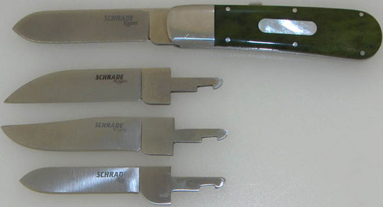 Schrade Richard Rogers Change Blade Knife R01 American Edge Knives