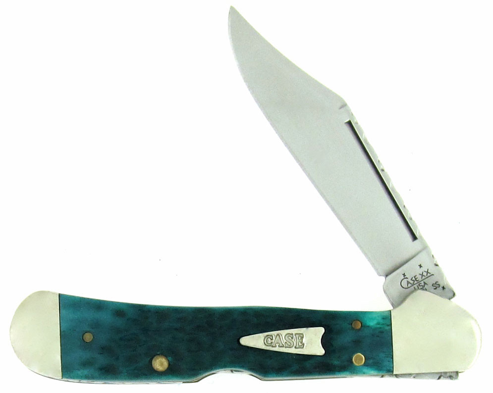 Auto Case Copperlock Case XX Copperlock Double Action Auto Green Bone 61549LSSA | American ...