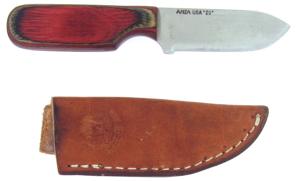Anza Hand Made Slim Stubby Hunter Rainbow Pakkawood 05 | American