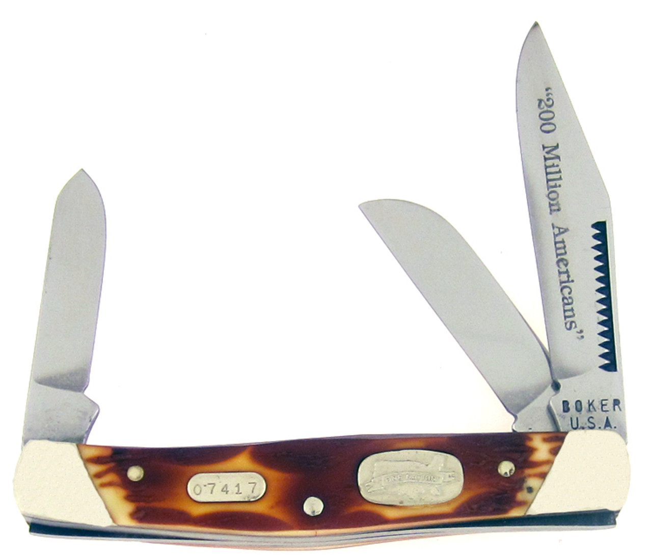 Boker Great American Story One Nation Stockman 1793 | American