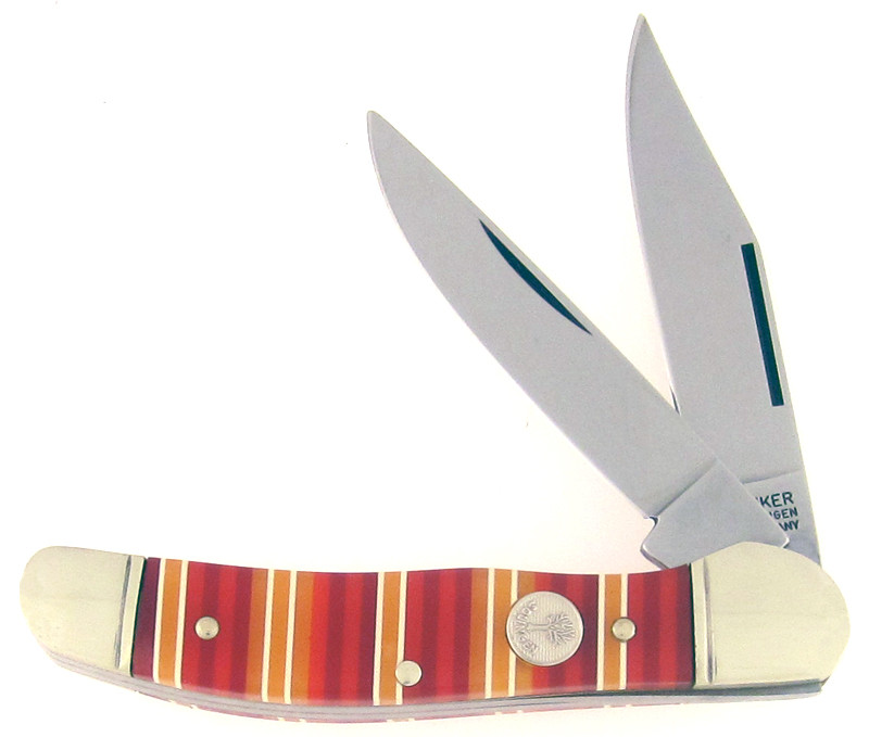 Boker Copperhead Candy Stripe Celluloid 2626CS | American Edge Knives