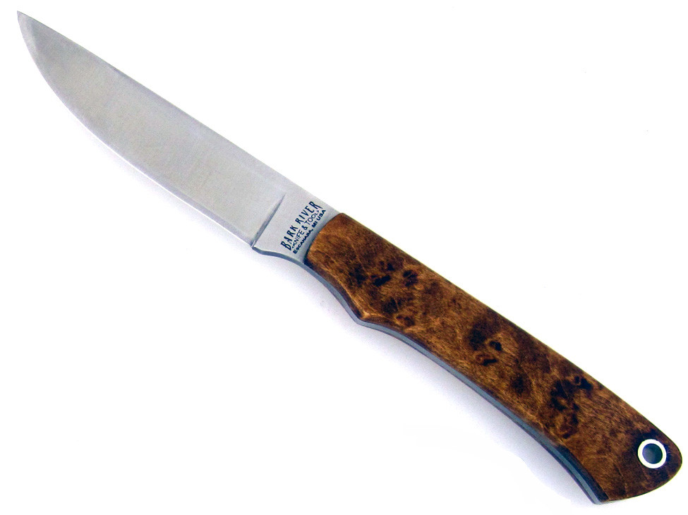 Bark River Bird & Trout Dark Birdseye Maple Wood Prototype 