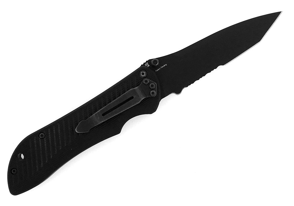 Benchmade Nitrous Stryker D2 Assisted Liner Lock Black Serrated