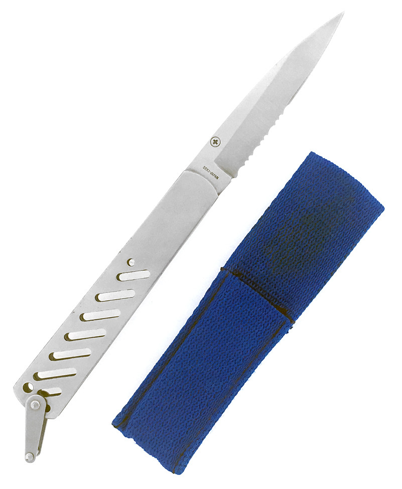Al Mar Quicksilver Liner Lock Serrated 2003S American Edge Knives