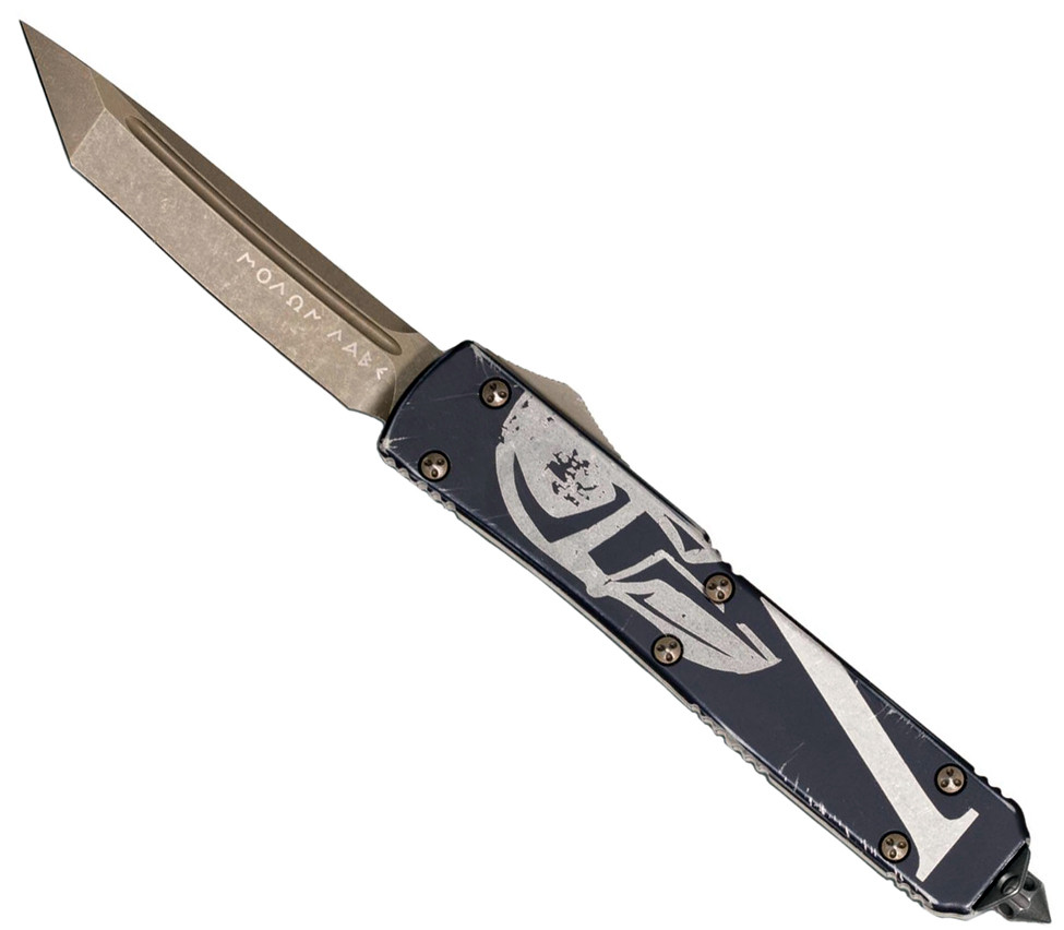 Microtech Ultratech T/E Molon Labe Collection Bronze Apocalyptic