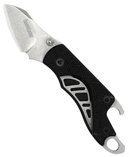 Kershaw Cinder Liner Lock Keychain Knife w/ Bottle Opener 1025