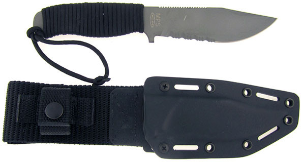 Mission MPS Titanium Survival Knife Serrated | American Edge Knives