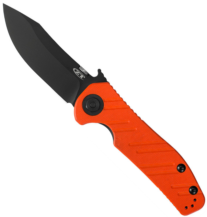 Zero Tolerance 0630ORBLK Emerson Clip Point Orange G-10 Titanium
