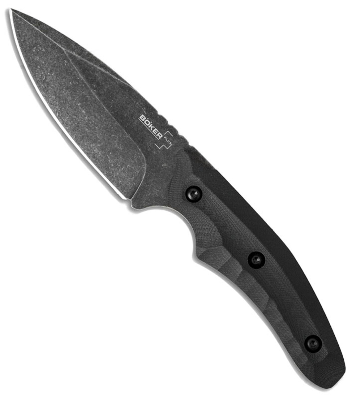 Boker Plus Mako Danny Parris Fixed Blade Black G-10 Dark