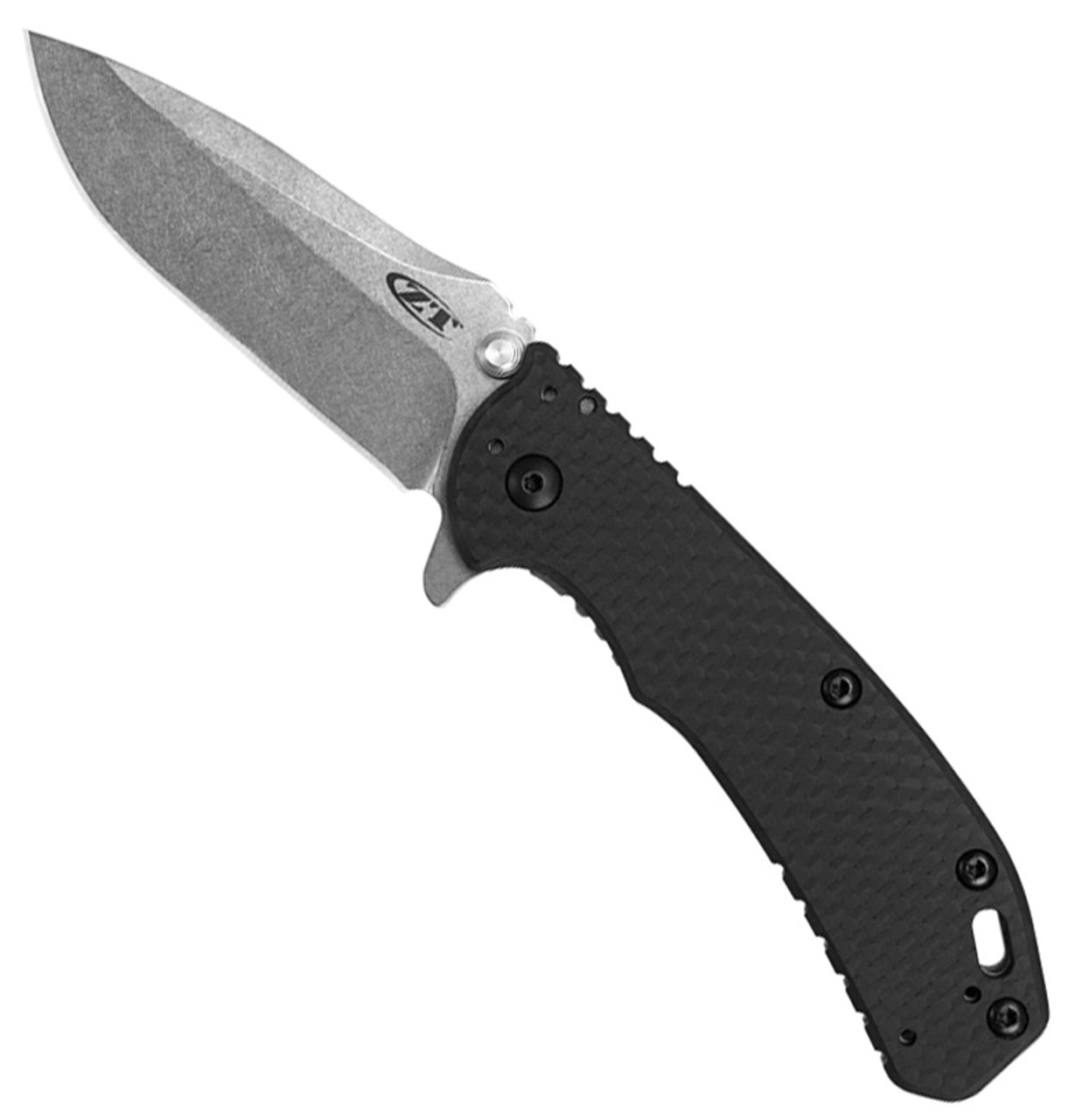 Zero Tolerance 0566CF Hinderer Assisted A/O Frame Lock Carbon