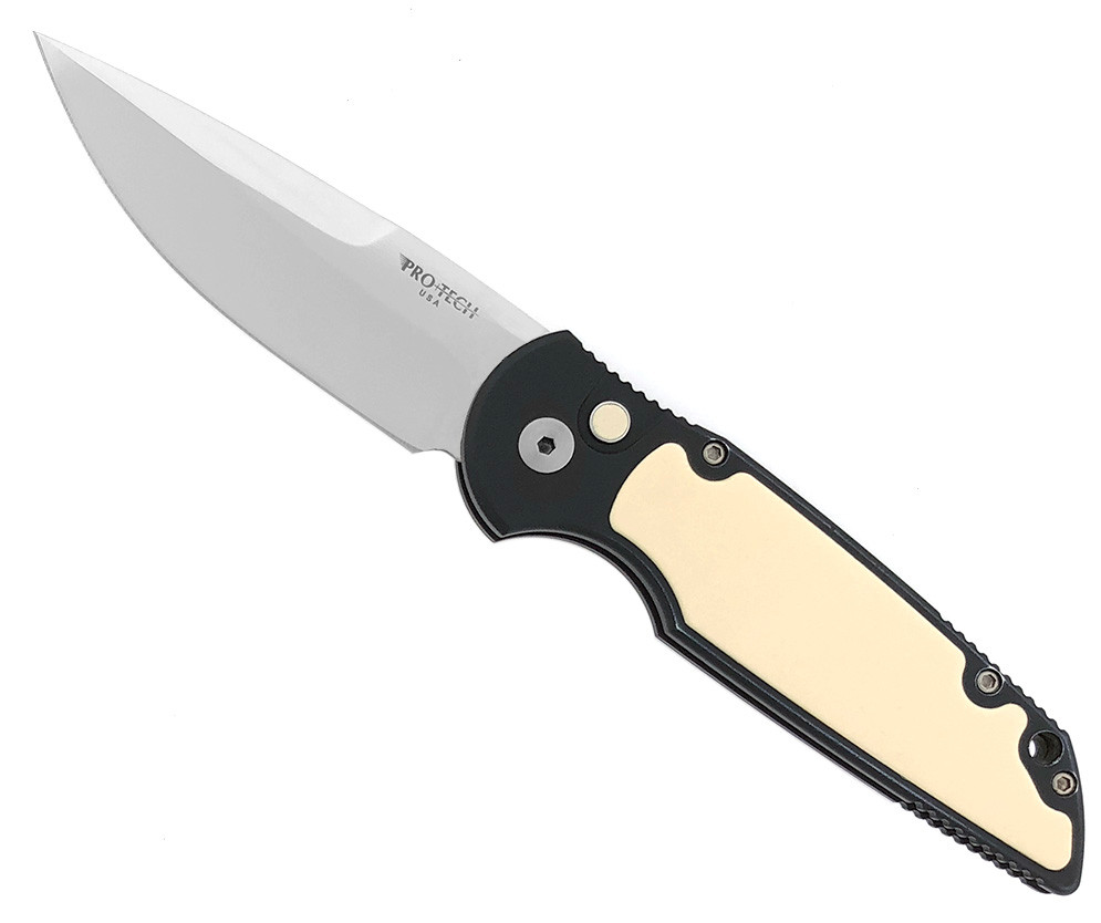 Pro-Tech TR-3 Tuxedo Mirror Polish Blade Limited Edition