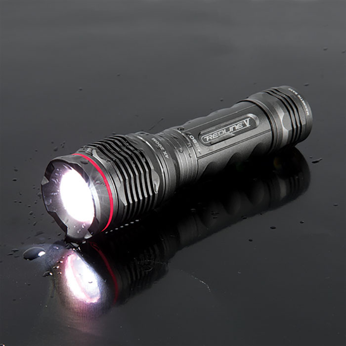 Nebo Tools Redline V LED Flashlight Gray 6639 | American Edge Knives