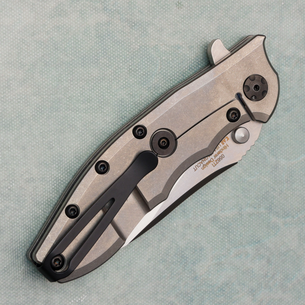 Zero Tolerance 0562TI Hinderer Slicer Frame Lock Flipper Titanium
