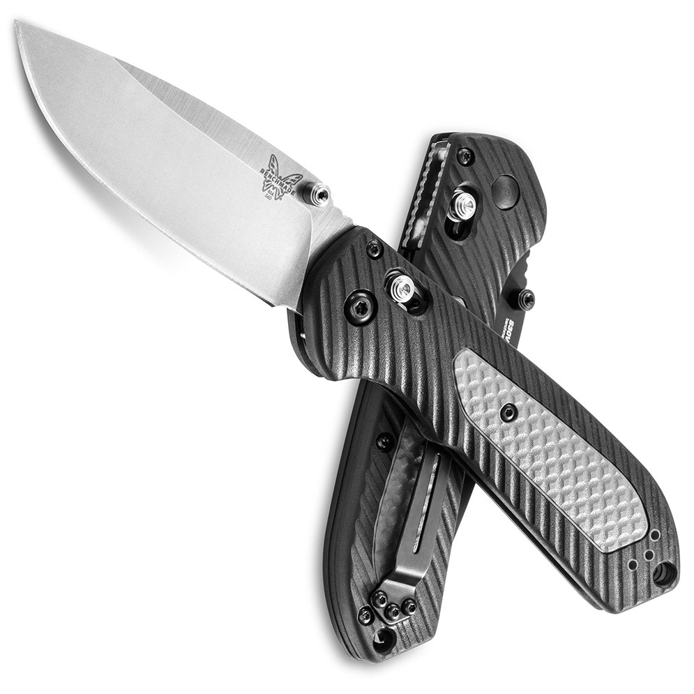 Benchmade Freek Axis Lock Black Versaflex Handle Satin Blade 560