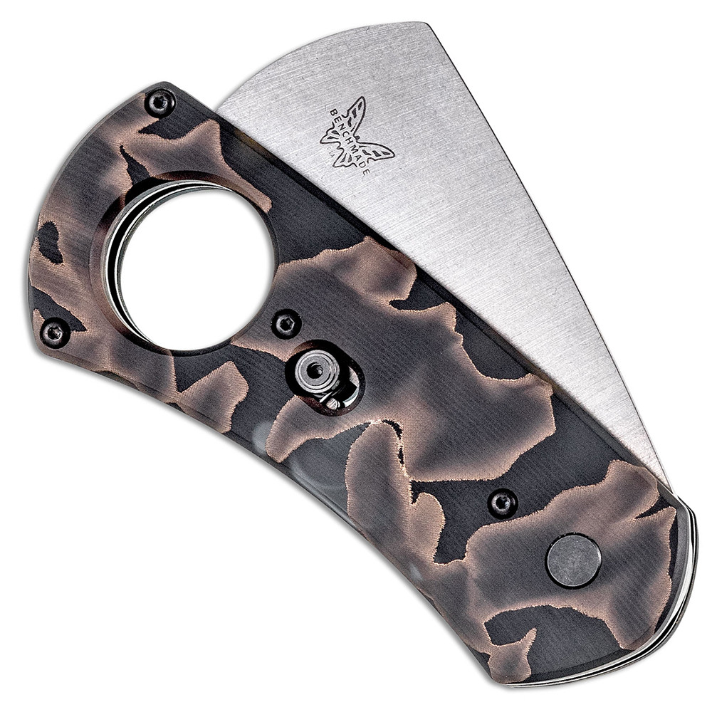 aquirarです Benchmade Cigar Cutter Axis Auto Raffir Noble Handle Stonewash