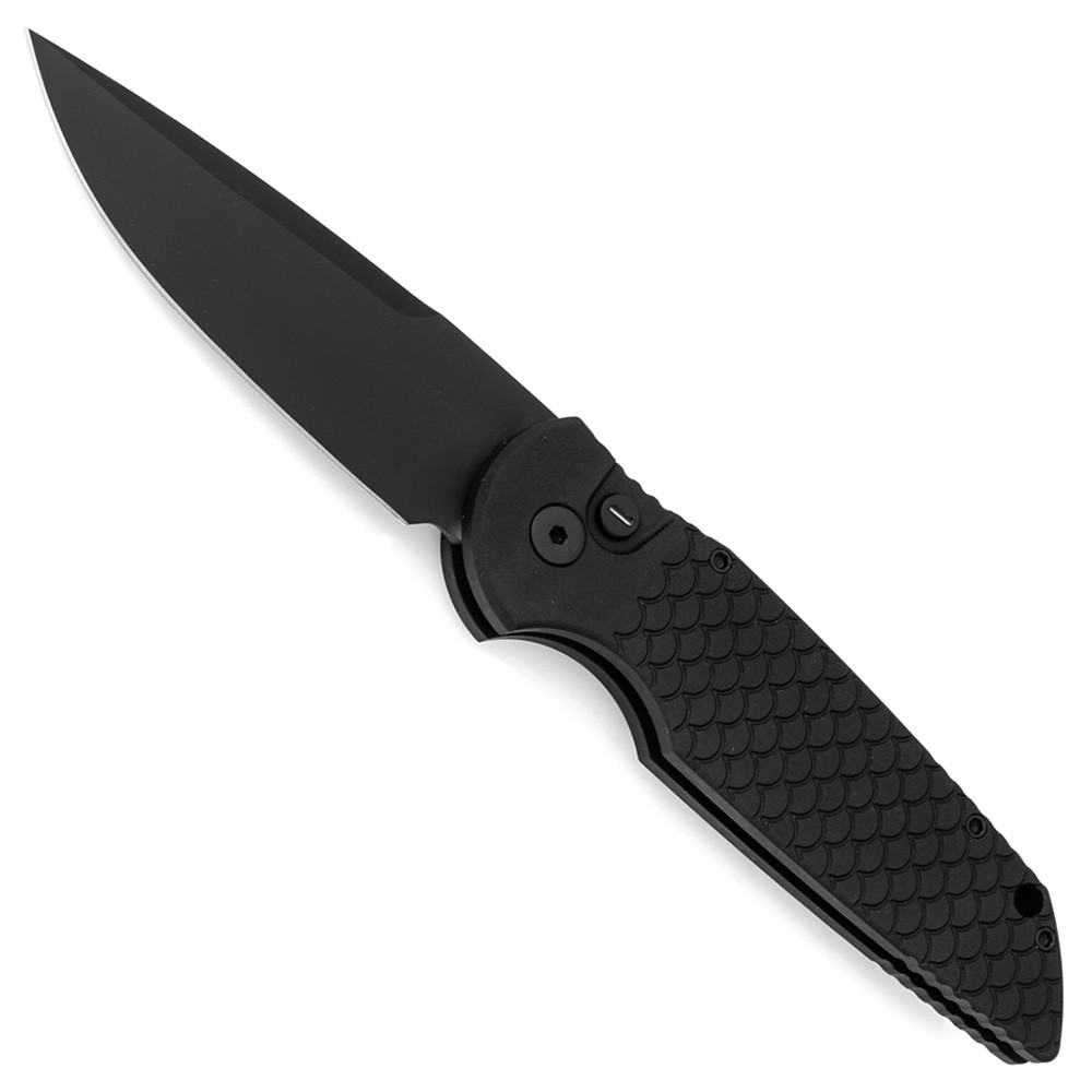 Pro-Tech TR-3 X1 Operators Series Black Tactical Fish Scale Handle
