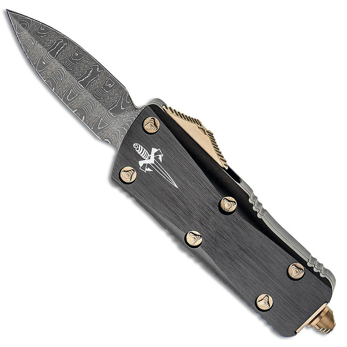 Marfione Custom Mini Troodon D/E Spike Grind Hefted Black Alloy