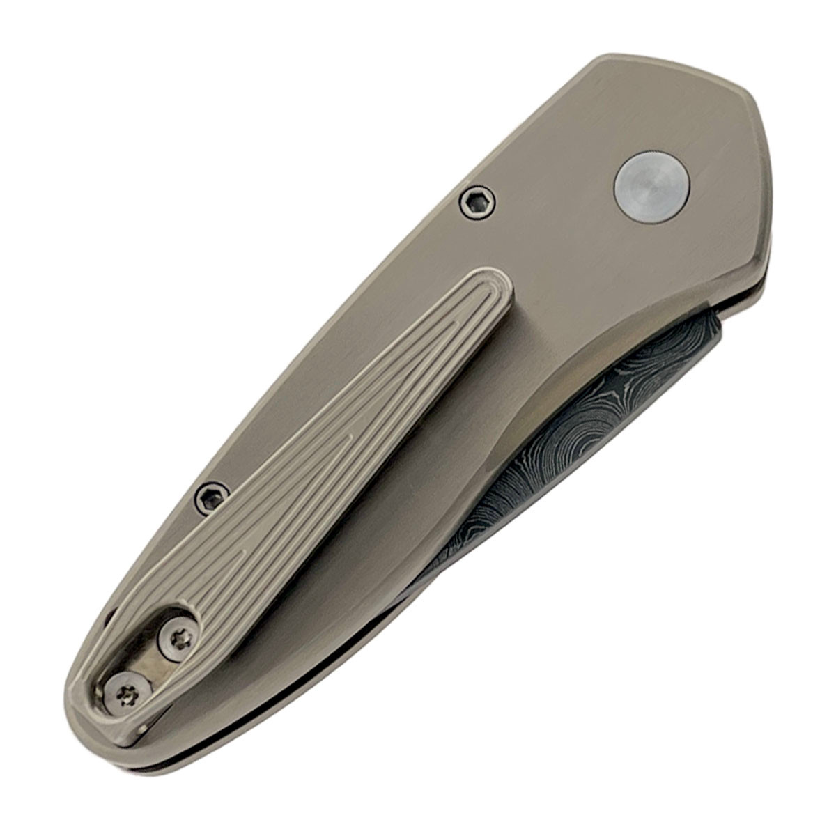 Pro-Tech Sprint Custom Bronze Titanium Handle w/ Mammoth Ivory