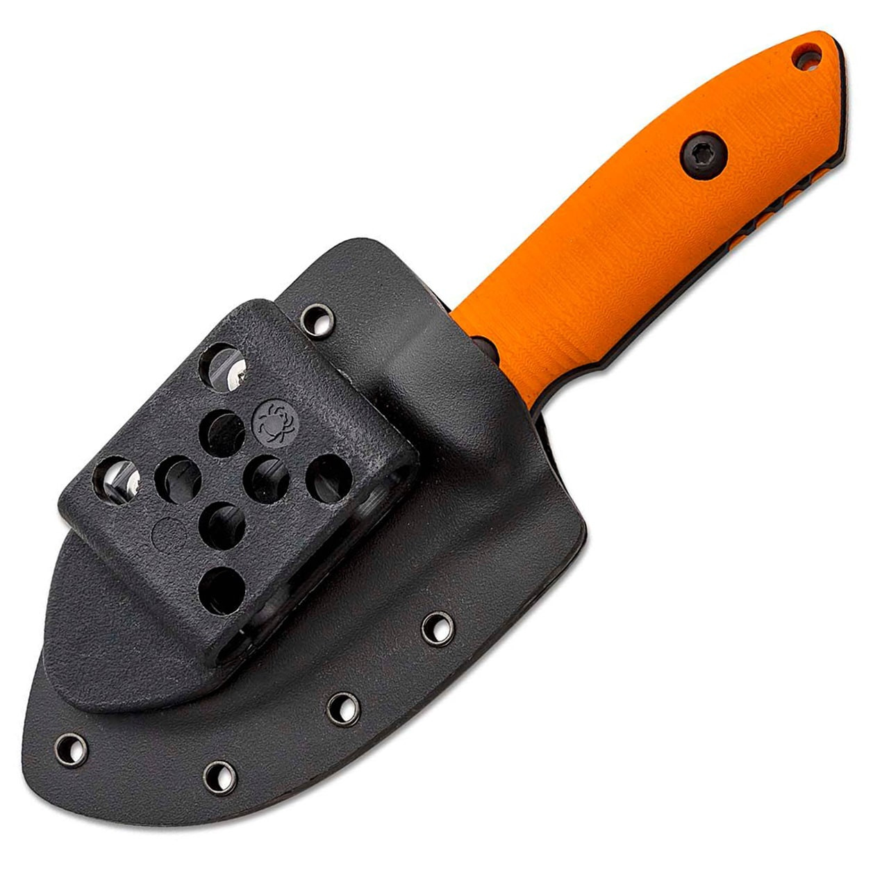 Pro-Tech Les George SBR Fixed Blade Orange G-10 Handle DLC Blade