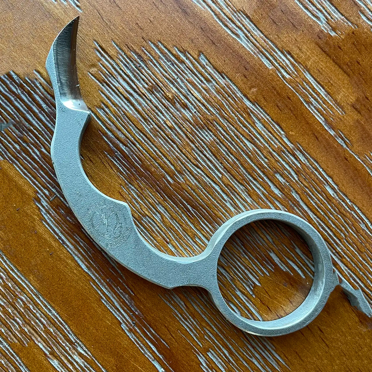 Sniper Bladeworks Custom Mini Karambit Fixed Blade Neck Knife Bead ...