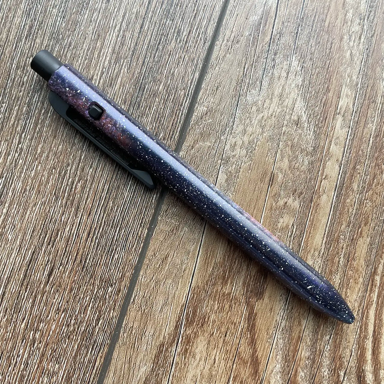 Tactile Turn Short Side Click Pen Deep Space Cerakote Titanium