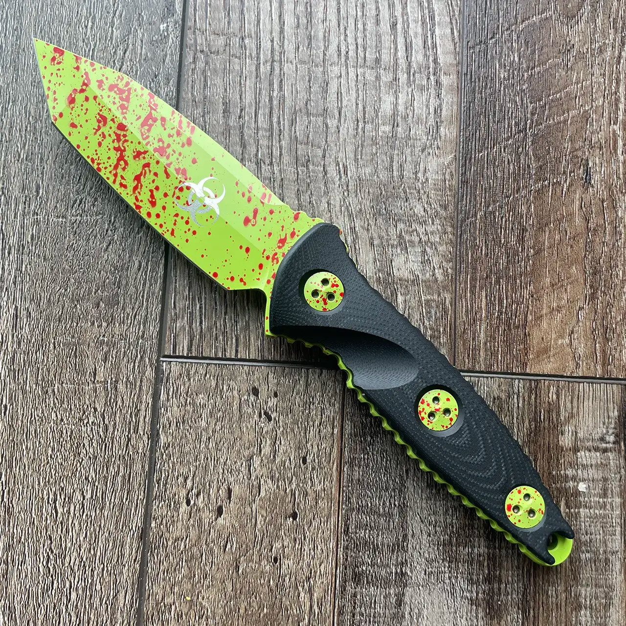 Microtech Socom Alpha Mini T/E Zombie Standard 114M-1Z | American
