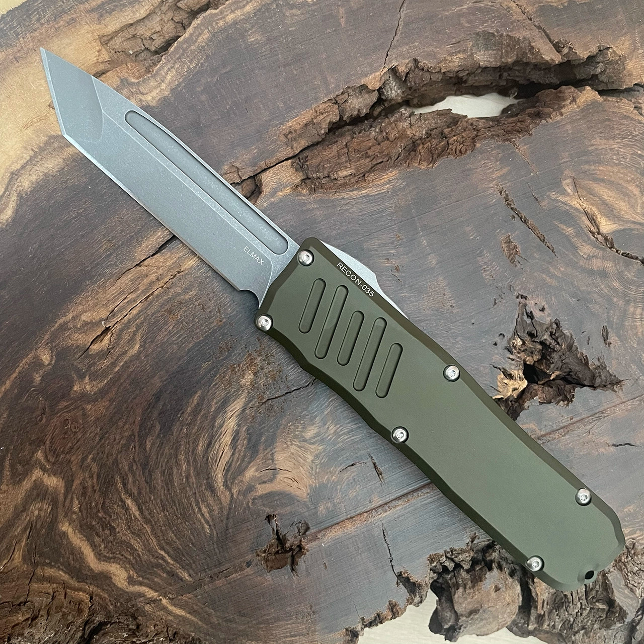 Guardian Tactical RECON-035 Tanto OD Green Handle Stonewash Blade