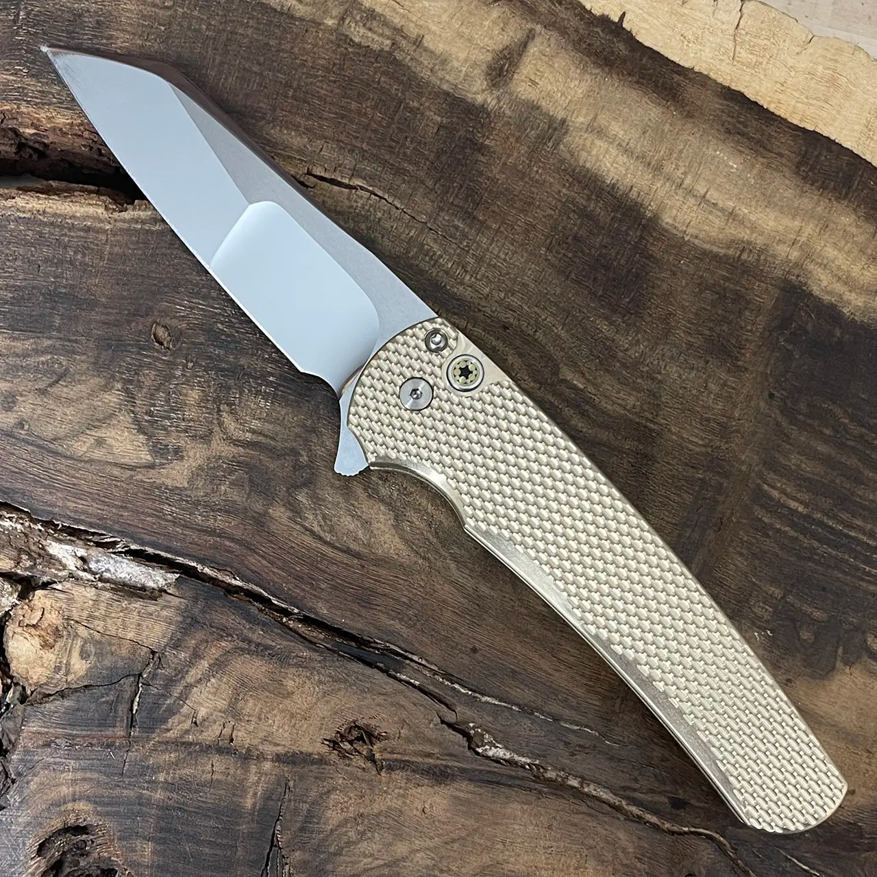 Pro-Tech Malibu Custom Button Lock Flipper Reverse Tanto Textured