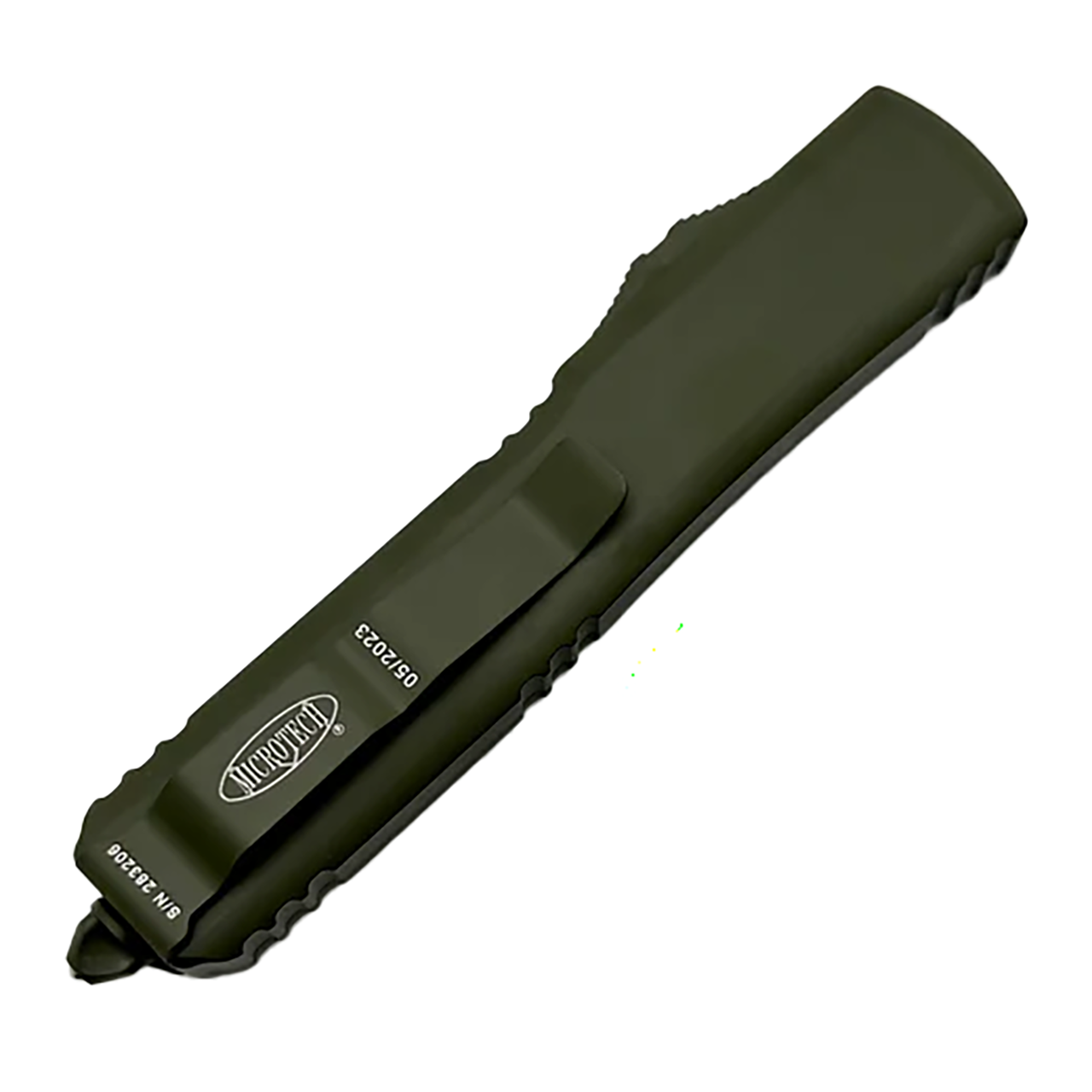 Microtech Colors Microtech Ultratech T/E OD Green Cerakote Full Serrated 123-3COD ...