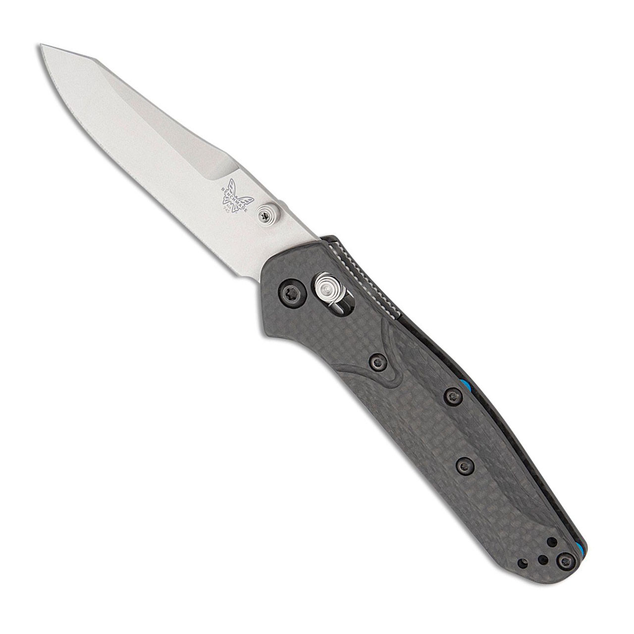 Benchmade Mini Osborne Axis Lock Carbon Fiber Handle Satin S90V