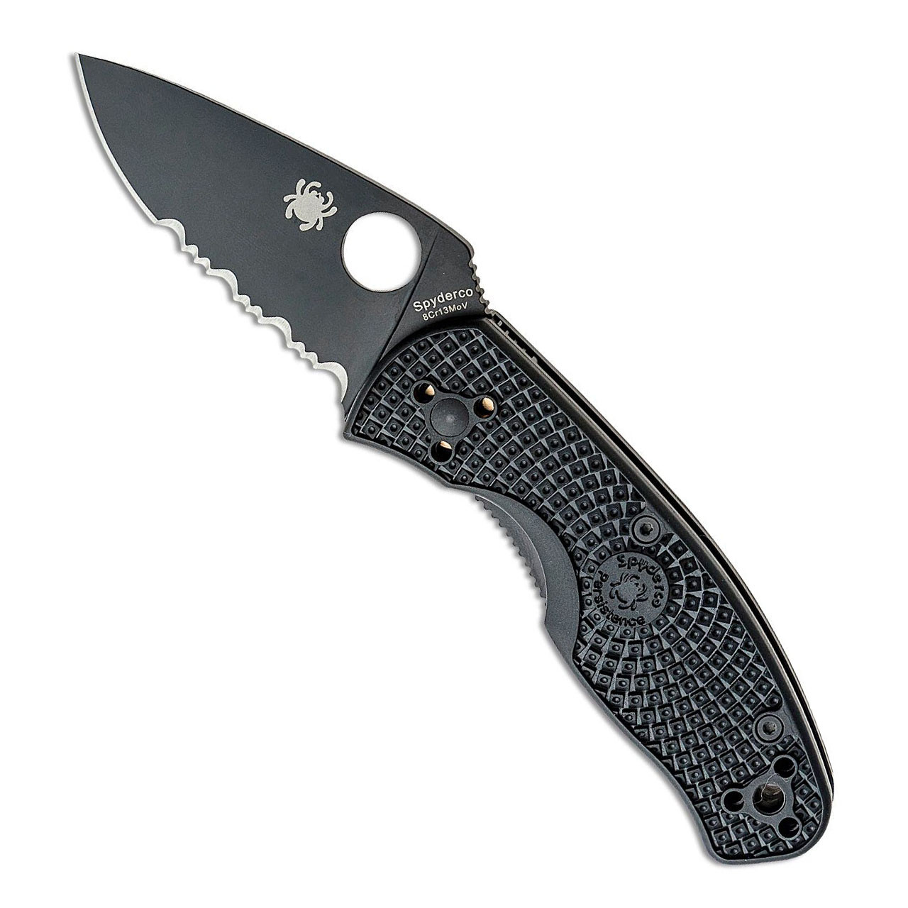 Spyderco Persistence Lightweight Liner Lock Black FRN Handles