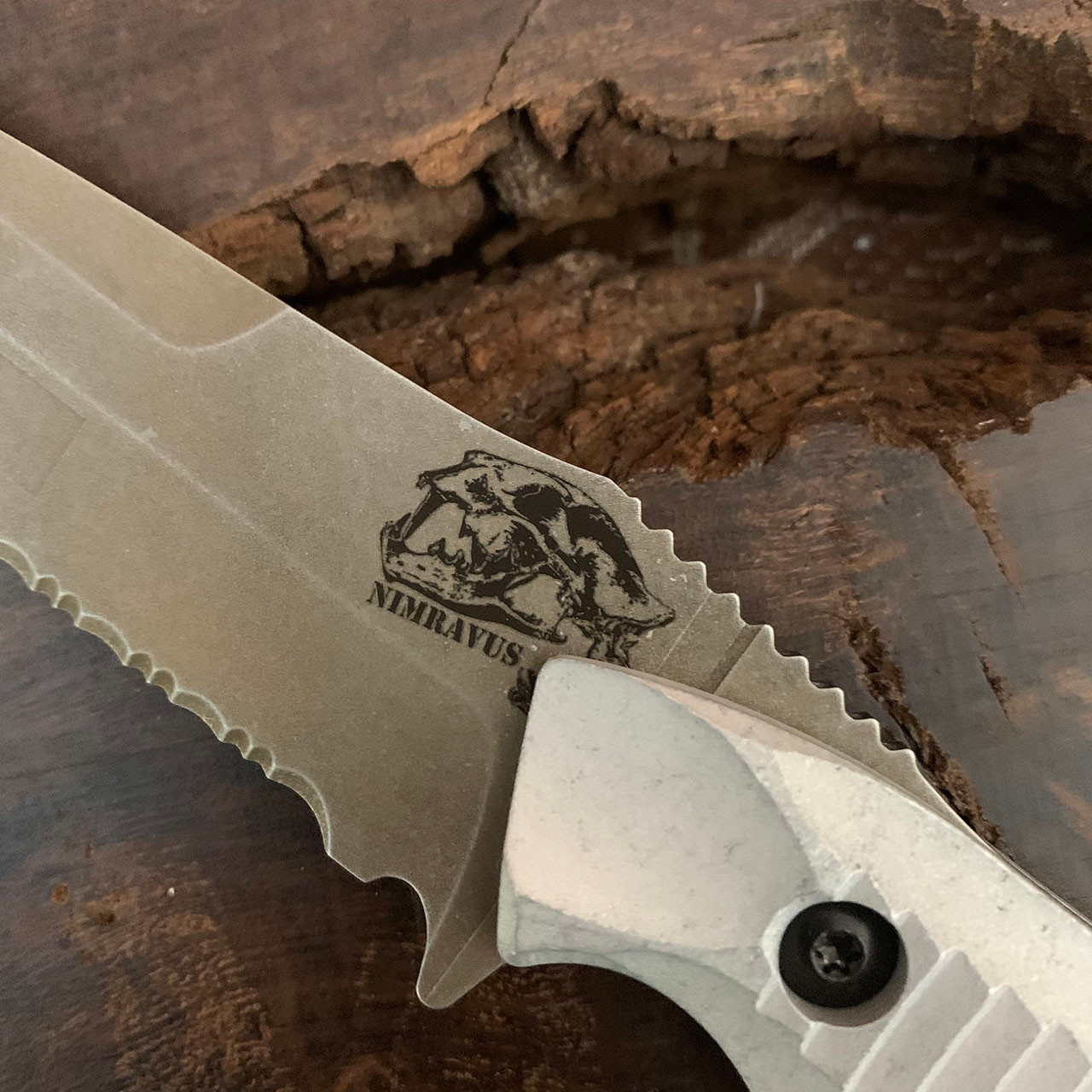 個人装備 TAD GEAR , BENCHMADE NIMRAVUS,  Benchmade Nimravus Tanto Fixed Blade Blizzardwashed Handle